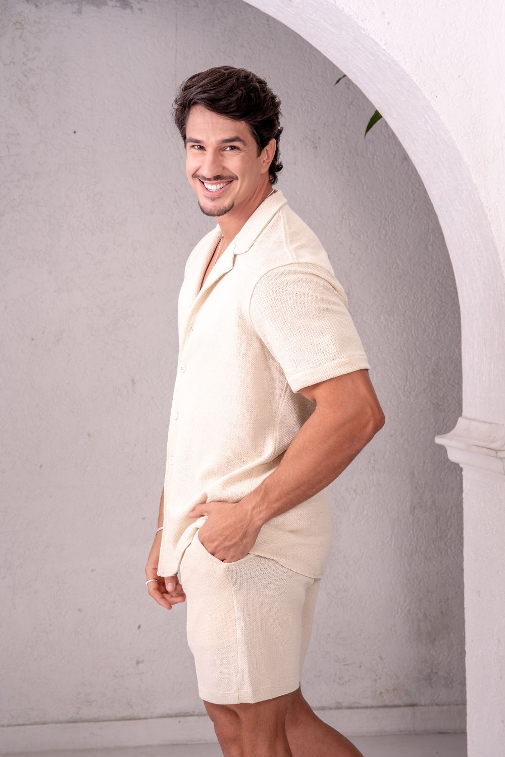 Conjunto New Paradizo Bege Claro