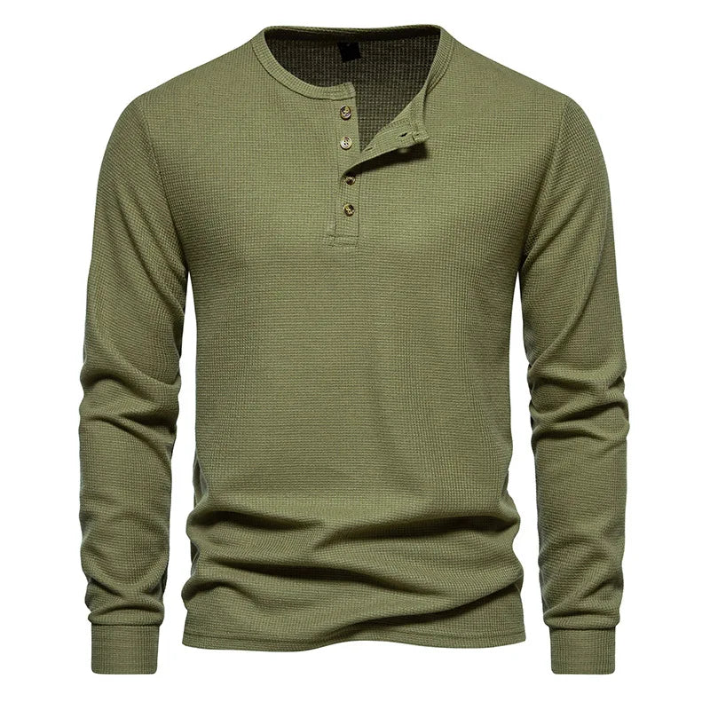 Camiseta Manga Longa Four Button Marenzzo