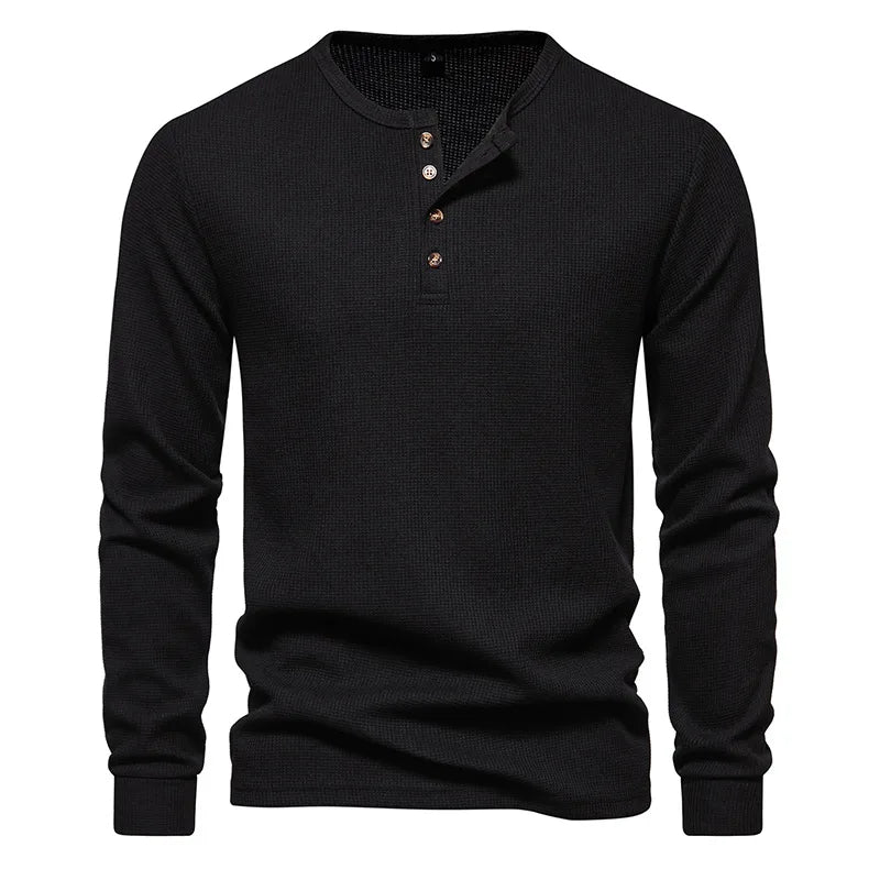 Camiseta Manga Longa Four Button Marenzzo