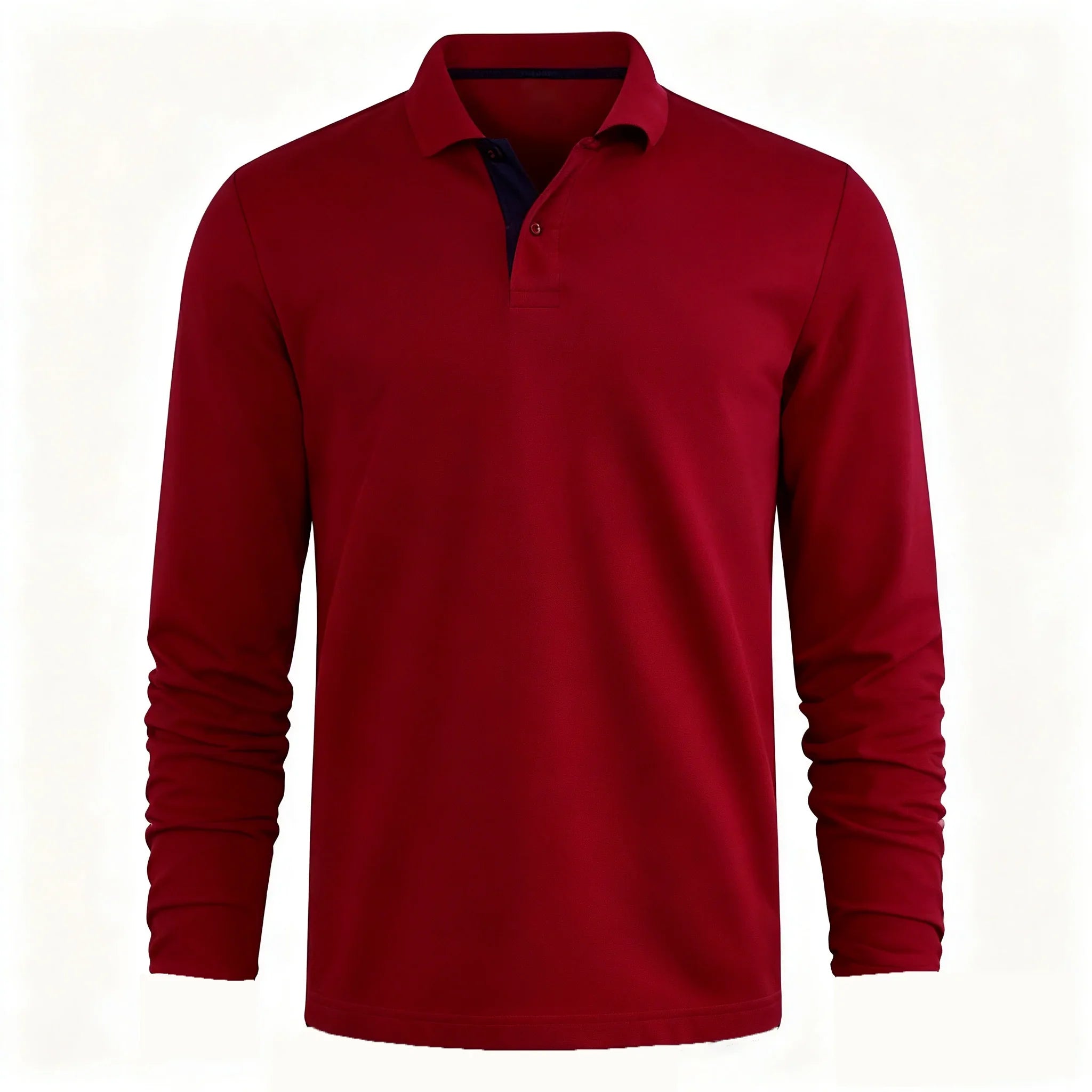 Polo Masculina Manga Longa Confort