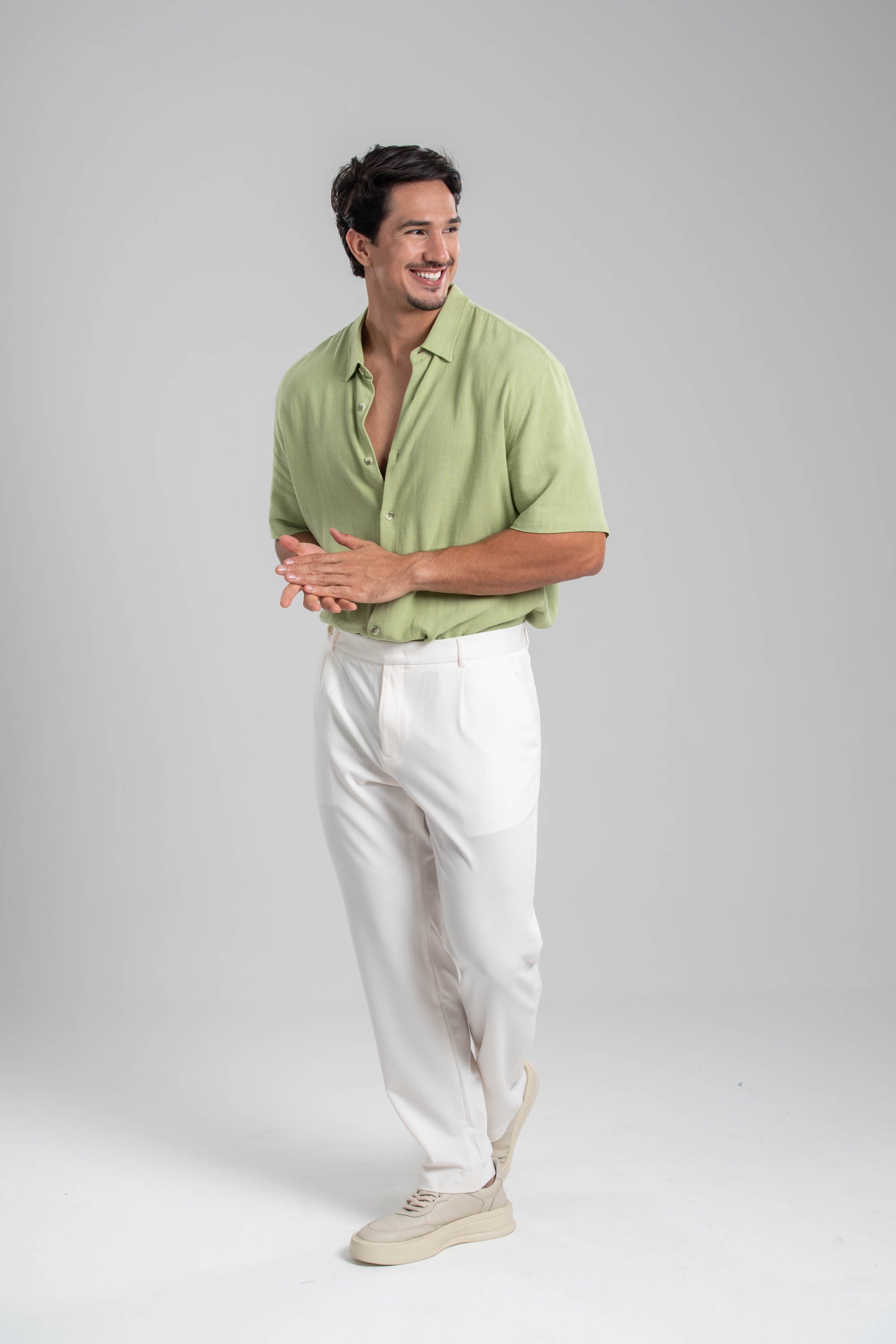 Calça Alfaitaria Casablanca Off White - Linha Resort