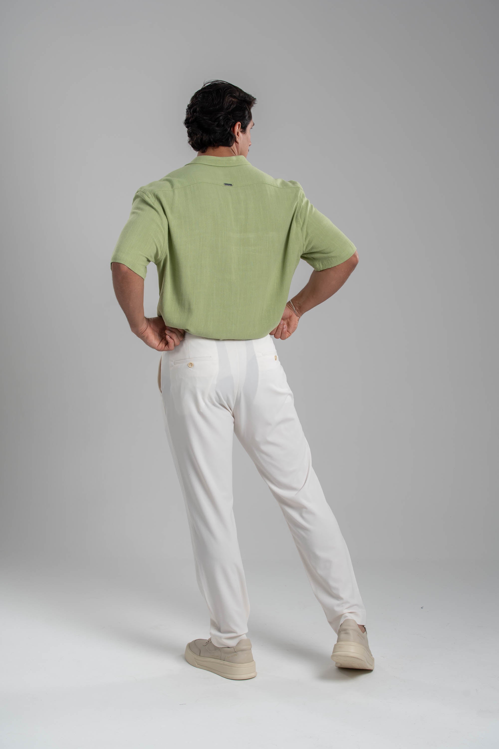 Calça Alfaitaria Casablanca Off White - Linha Resort