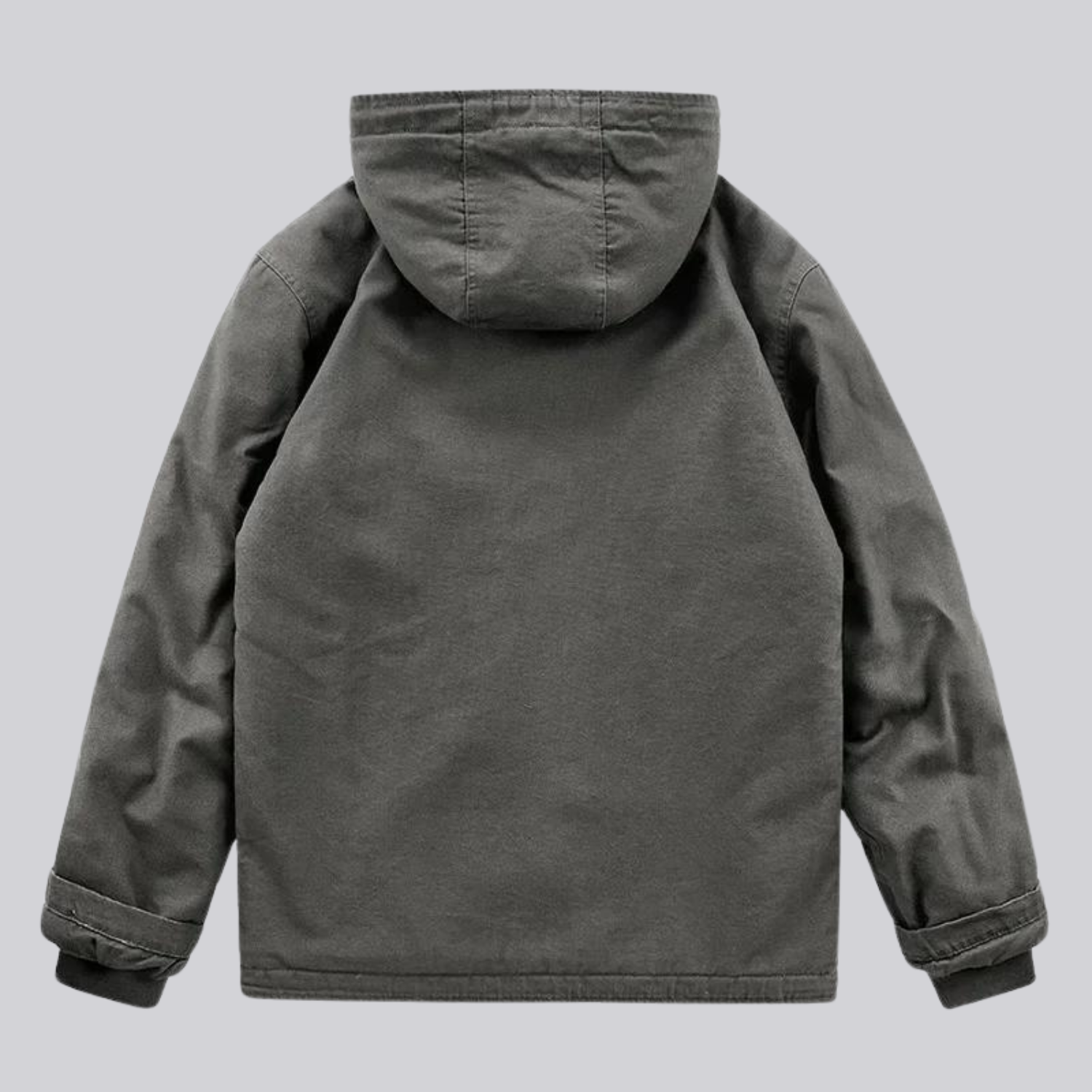 Jaqueta Bomber Masculina de Lã Premium para Outono Inverno