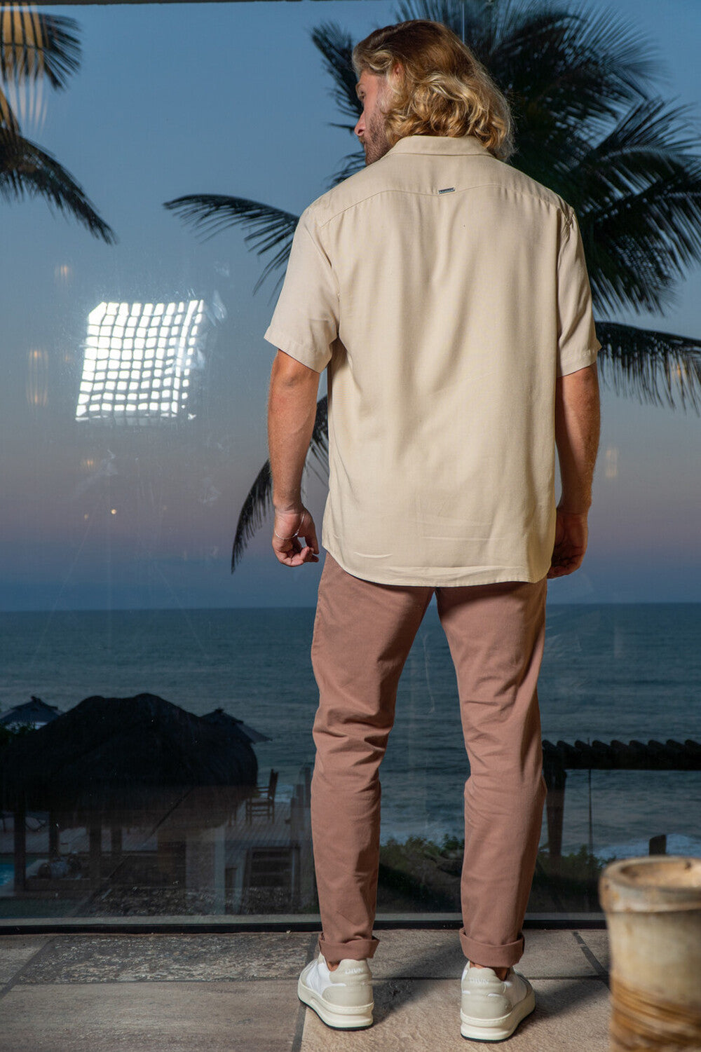 Calça Urban Sarja com Elastano - Linha Urban - Marrom