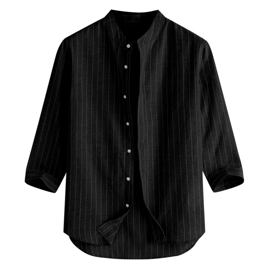 Camisa Masculina de Linho Cânhamo Marenzzo