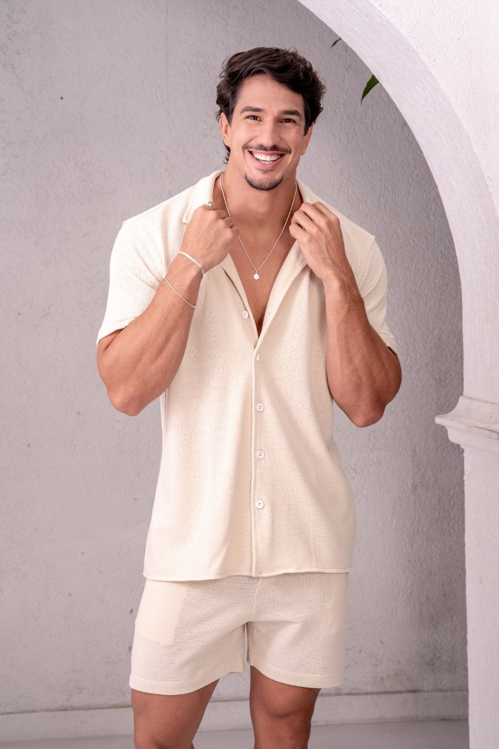 Conjunto New Paradizo Bege Claro