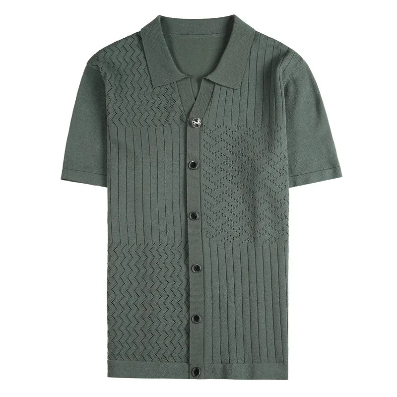 Camisa Polo Masculina Marenzzo Vintage