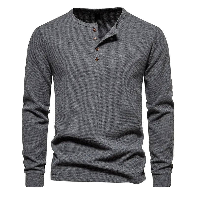 Camiseta Manga Longa Four Button Marenzzo