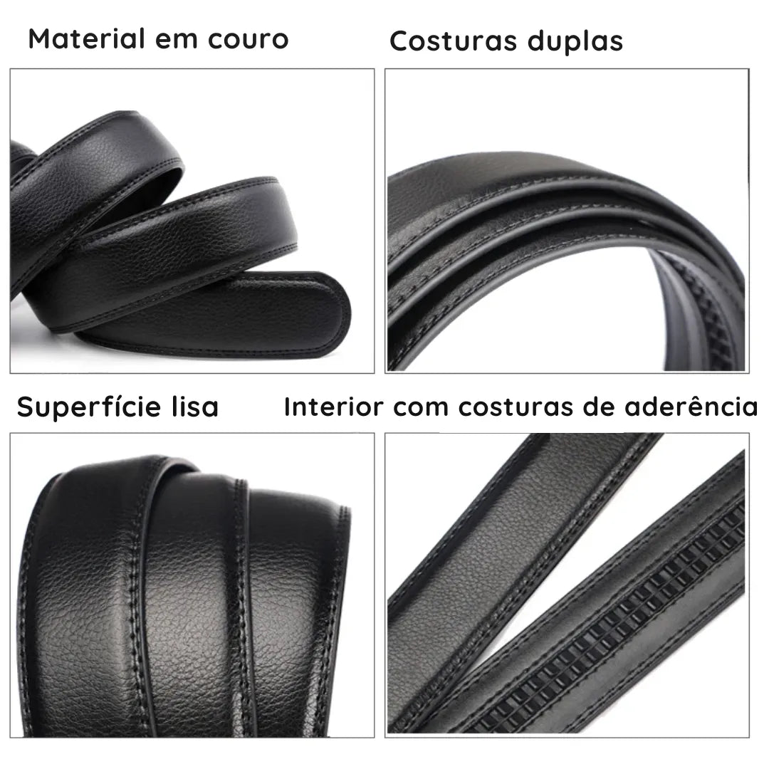 Cinto Masculino de Couro Legítimo